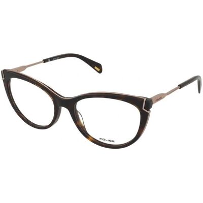 Marco de gafas para mujer Police - 54 mm Marrón Sin receta Marco de gafas para mujer Police - 54 mm Marrón Sin receta