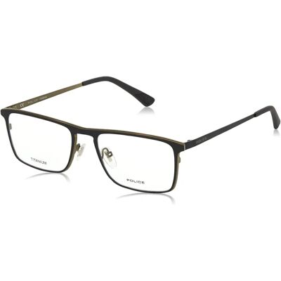 Police VPLB59-5408HT Vert - Monture de lunettes - Publicité Police VPLB59-5408HT Vert - Monture de lunettes - Publicité