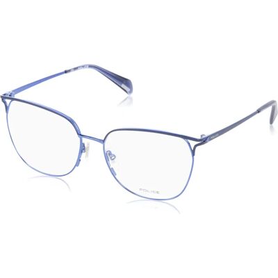 Police VPLC33-5608H7 - Monture de lunettes bleue pour femme - Publicité Police VPLC33-5608H7 - Monture de lunettes bleue pour femme - Publicité