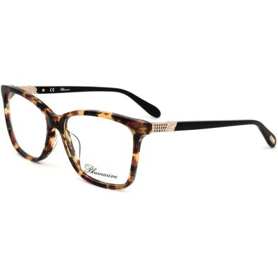 Blumarine VBM772S Black/Ochre Havana - Eyewear Frame Blumarine VBM772S Black/Ochre Havana - Eyewear Frame