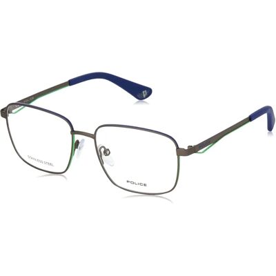 Police VK563 Occhiali unisex in metallo - Montatura 51mm Police VK563 Occhiali unisex in metallo - Montatura 51mm