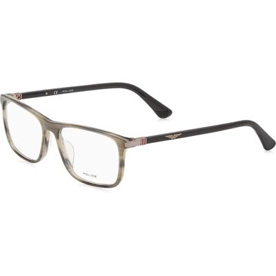 Police VPLD97-5406K3 Graue Unisex-Brille - Brillenfassung Police VPLD97-5406K3 Graue Unisex-Brille - Brillenfassung