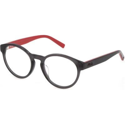 Fila VFI218 Eyeglasses - Grey Transparent Plastic - Men Fila VFI218 Eyeglasses - Grey Transparent Plastic - Men