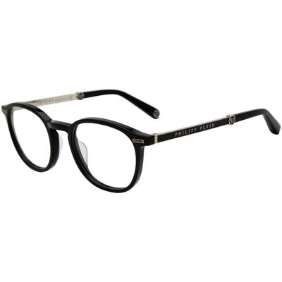 Philipp Plein VPP057M Marcos de vista unisex negros Philipp Plein VPP057M Marcos de vista unisex negros