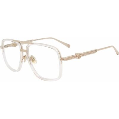 Philipp Plein VPP063M Rose Gold Black Optical Frame - Eyewear Frames Philipp Plein VPP063M Rose Gold Black Optical Frame - Eyewear Frames