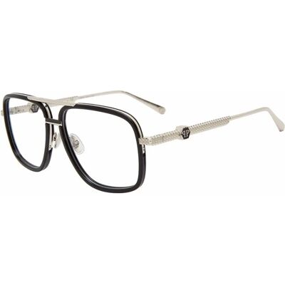 Philipp Plein Black Optical Frame - Eyewear Frames Philipp Plein Black Optical Frame - Eyewear Frames