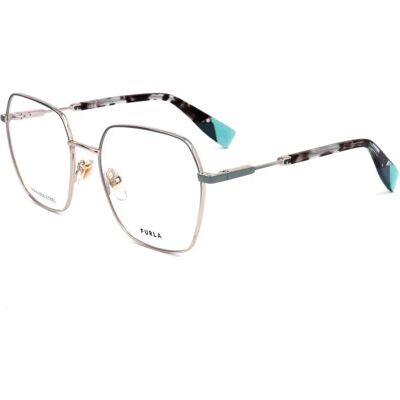 Furla VFU640 Light Gold 54mm Non-prescription Eyewear Frames - Glasses Furla VFU640 Light Gold 54mm Non-prescription Eyewear Frames - Glasses
