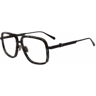 Philipp Plein VPP063V 0599 Black Metal Eyewear Frames - Eyewear Frames Philipp Plein VPP063V 0599 Black Metal Eyewear Frames - Eyewear Frames