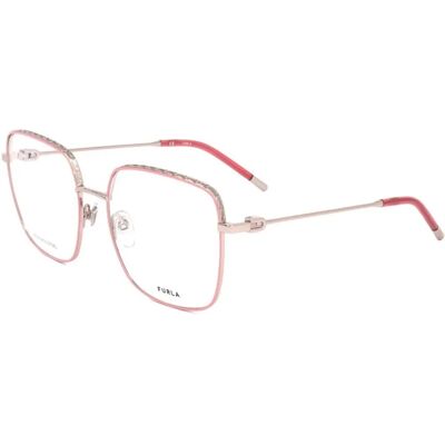 Furla VFU638-560H60 Monture de lunettes en or rouge métallisé - Monture de lunettes - Publicité Furla VFU638-560H60 Monture de lunettes en or rouge métallisé - Monture de lunettes - Publicité
