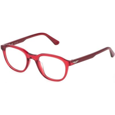 Monture de lunettes unisexe Police VPLF77-4906NL Rouge - Publicité Monture de lunettes unisexe Police VPLF77-4906NL Rouge - Publicité