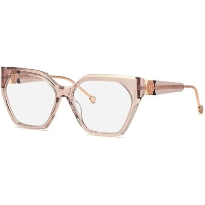 Philipp Plein VPP068S Geometric Beige Women Eyeglasses Philipp Plein VPP068S Geometric Beige Women Eyeglasses