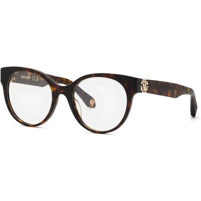 Roberto Cavalli VRC027M Havana Runda Glasögon - Glasögon Roberto Cavalli VRC027M Havana Runda Glasögon - Glasögon
