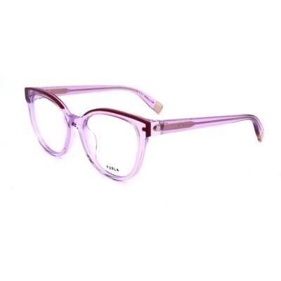 Furla VFU681 Lila Marcos de Gafas - Montura de Espectáculo Furla VFU681 Lila Marcos de Gafas - Montura de Espectáculo