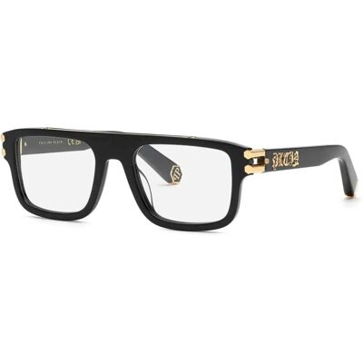 Philipp Plein VPP021V 0700 Black Eyewear Frames - Eyewear Frames Philipp Plein VPP021V 0700 Black Eyewear Frames - Eyewear Frames