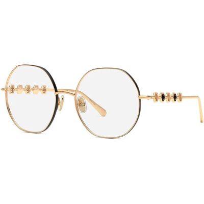 Philipp Plein VPP070S 02AM Gold Round Eyewear Frames - Eyewear Philipp Plein VPP070S 02AM Gold Round Eyewear Frames - Eyewear