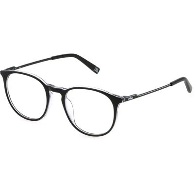 Unisex glasögonbågar Fila VFI537V 01KM - Svart/Grå - 51 mm Unisex glasögonbågar Fila VFI537V 01KM - Svart/Grå - 51 mm