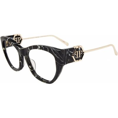 Philipp Plein VPP123M 0Z21 Schwarze - Brillenrahmen Philipp Plein VPP123M 0Z21 Schwarze - Brillenrahmen