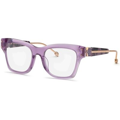 Philipp Plein LILLA Transparent Square Eyewear Frames - Eyewear Frames Philipp Plein LILLA Transparent Square Eyewear Frames - Eyewear Frames