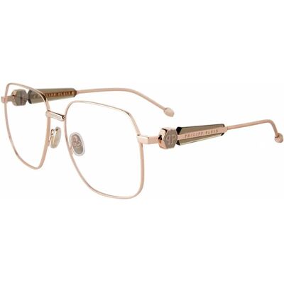 Philipp Plein VPP126S Copper Gold Unisex Glasses - Eyewear Frames Philipp Plein VPP126S Copper Gold Unisex Glasses - Eyewear Frames
