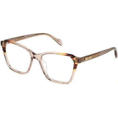 Just Cavalli VJC048 7T1Y Beige Transparent Brillant - Monture de lunettes - Publicité Just Cavalli VJC048 7T1Y Beige Transparent Brillant - Monture de lunettes - Publicité