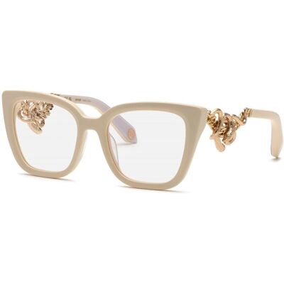 Roberto Cavalli Vrc051 Vollcreme Unisex Brille - Brillen Roberto Cavalli Vrc051 Vollcreme Unisex Brille - Brillen