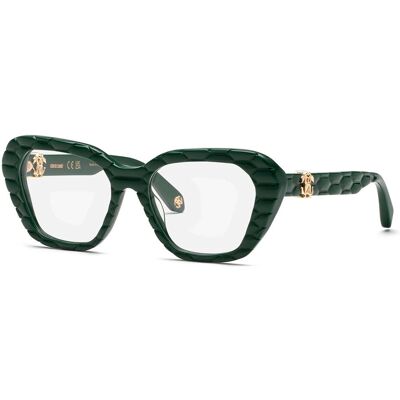 Roberto Cavalli - VRC070M Geometrischer Acetatbrille - Brille Roberto Cavalli - VRC070M Geometrischer Acetatbrille - Brille