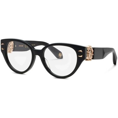 Roberto Cavalli Schwarze Acetat-Schmetterlingsbrille - Damen Roberto Cavalli Schwarze Acetat-Schmetterlingsbrille - Damen