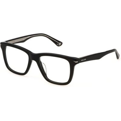 Police VPLN19 0700 Schwarze Brillenfassung - Eyewear Frames Police VPLN19 0700 Schwarze Brillenfassung - Eyewear Frames
