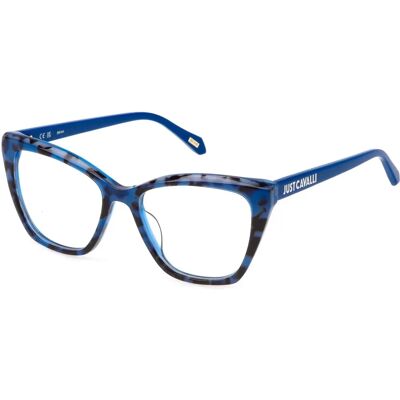 Just Cavalli VJC084V 09DD Mehrlagige Blaue Brillenrahmen - Brillenrahmen Just Cavalli VJC084V 09DD Mehrlagige Blaue Brillenrahmen - Brillenrahmen