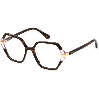 Twinset VTW052V - Geometriska acetatglasögon för kvinnor Twinset VTW052V - Geometriska acetatglasögon för kvinnor