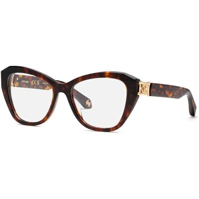 Roberto Cavalli VRC099 Havana Geometric Eyeglasses Roberto Cavalli VRC099 Havana Geometric Eyeglasses
