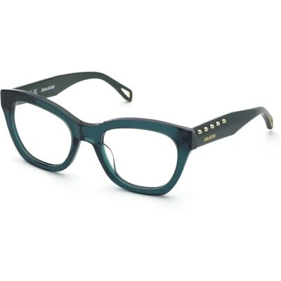Zadig & Voltaire VZV430 0J80 Green PETROLIO Glasses Frames - Eyewear Zadig & Voltaire VZV430 0J80 Green PETROLIO Glasses Frames - Eyewear