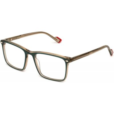 LUCIDO VST525 0AAQ TOP Vert+Marron Monture de Lunettes - Eyewear Frames - Publicité LUCIDO VST525 0AAQ TOP Vert+Marron Monture de Lunettes - Eyewear Frames - Publicité