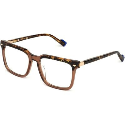 Monture de lunettes Sting VST530 06A6 MARRONCINO Transparent - Eyewear Frames - Publicité Monture de lunettes Sting VST530 06A6 MARRONCINO Transparent - Eyewear Frames - Publicité