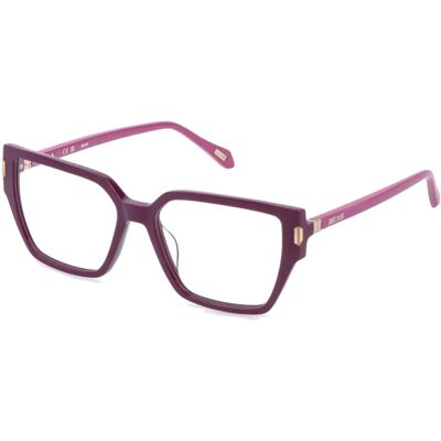 Just Cavalli VJC127 Violet Square Acetate Eyeglasses - Eye Wear Just Cavalli VJC127 Violet Square Acetate Eyeglasses - Eye Wear