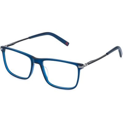 Fila VFI993 Blue Transparent Eyewear Frames - Eyewear Frames Fila VFI993 Blue Transparent Eyewear Frames - Eyewear Frames