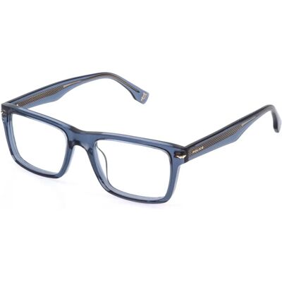 Police VPLQ64 04AL Grå Glasögonram - Eyewear Frames Police VPLQ64 04AL Grå Glasögonram - Eyewear Frames