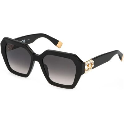 Furla SFU880S 700S Black Sunglasses - Sunglasses Furla SFU880S 700S Black Sunglasses - Sunglasses
