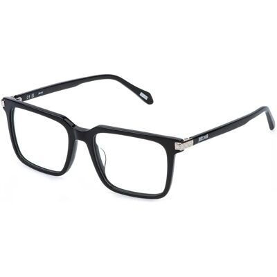 Just Cavalli VJC136 0700 Montatura quadrata in acetato nero - Occhiali Just Cavalli VJC136 0700 Montatura quadrata in acetato nero - Occhiali