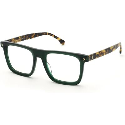 Lozza VL4391 06RS Green Acetate Frame - Eyewear Frame Lozza VL4391 06RS Green Acetate Frame - Eyewear Frame