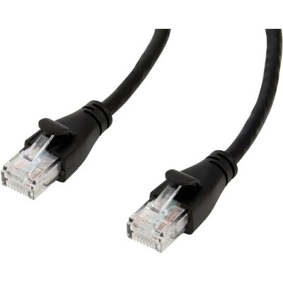 Amazon Basics RJ45 Cat 6 Ethernet Patch Kabel - 4,3m - Schwarz - Ethernet Patch Kabel Amazon Basics RJ45 Cat 6 Ethernet Patch Kabel - 4,3m - Schwarz - Ethernet Patch Kabel