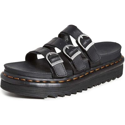 Sandalias Dr. Martens Blaire Slide negras Sandalias Dr. Martens Blaire Slide negras