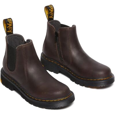 Dr. Martens Dark Brown Oil Finished Full Grain Winter Boots - Winter Boots Dr. Martens Dark Brown Oil Finished Full Grain Winter Boots - Winter Boots