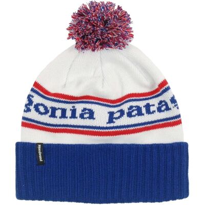Patagonia Powder Town Beanie - parkstreep/viking blauw Patagonia Powder Town Beanie - parkstreep/viking blauw