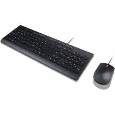 Teclado Esencial Lenovo Modelo - USB Universal Belga, Inglés Negro Teclado Esencial Lenovo Modelo - USB Universal Belga, Inglés Negro