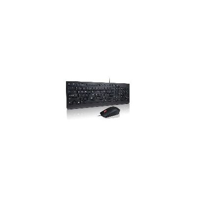 Kit Clavier et Souris Lenovo - UK Anglais Noir - Publicité Kit Clavier et Souris Lenovo - UK Anglais Noir - Publicité