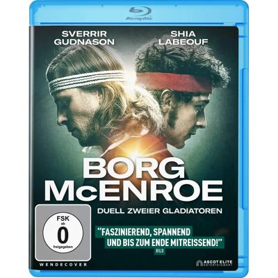 Universum Film - Borg/McEnroe - Duel de gladiateurs - Blu-ray - Publicité Universum Film - Borg/McEnroe - Duel de gladiateurs - Blu-ray - Publicité