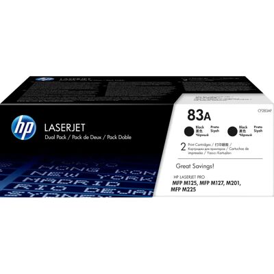Cartouche de toner laser HP 83A - Fournitures d'impression Cartouche de toner laser HP 83A - Fournitures d'impression