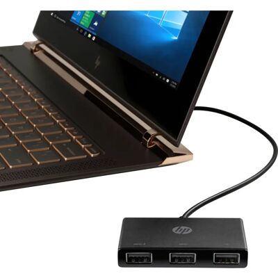HP USB-C zu USB-A Hub - Hochgeschwindigkeits-Datenübertragung - Kompakt HP USB-C zu USB-A Hub - Hochgeschwindigkeits-Datenübertragung - Kompakt