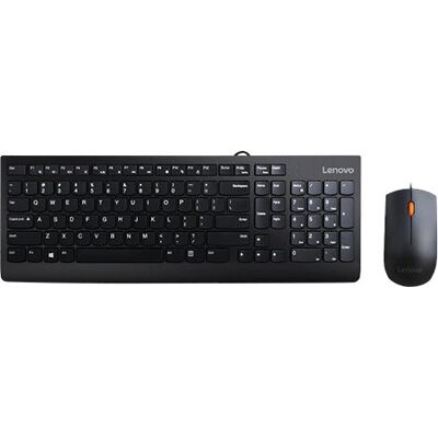 Lenovo 300 Tastatur - USB Combo QWERTY US Englisch Schwarz Lenovo 300 Tastatur - USB Combo QWERTY US Englisch Schwarz